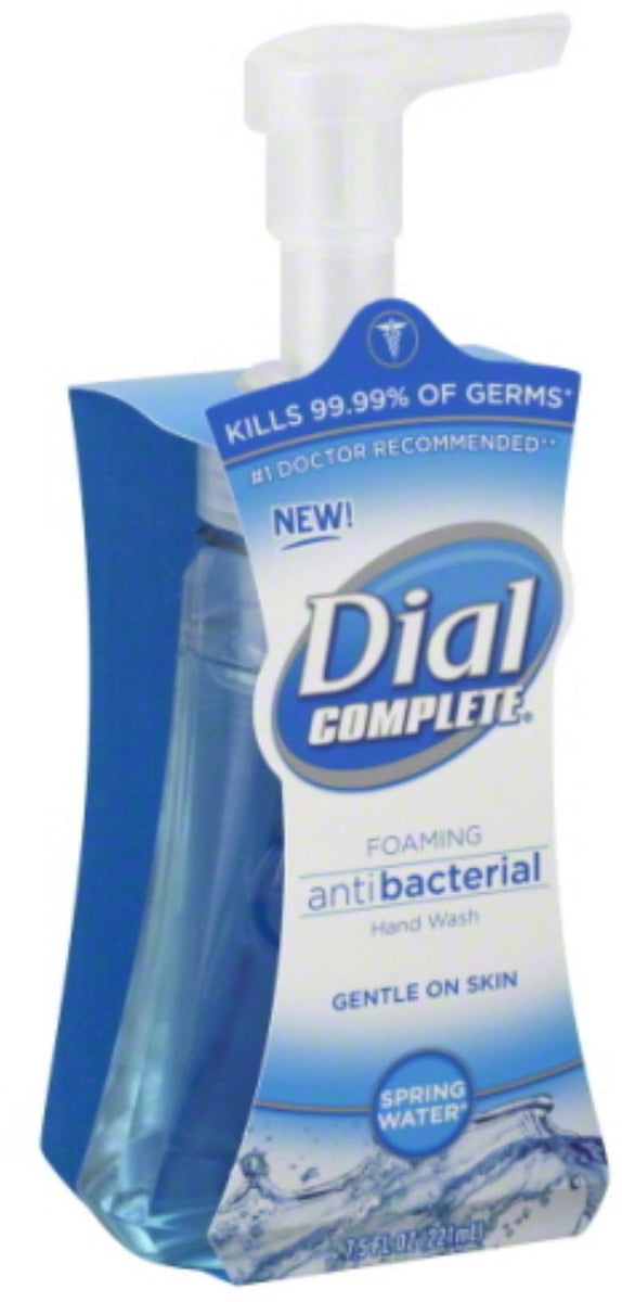 Dial Complete Foaming Antibacterial Hand Wash, Spring Water oz (P