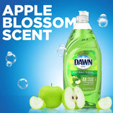 Dawn Ultra Antibacterial Hand Soap, Dishwashing Liquid Dish Soap, Apple Blossom Scent, 19.4 fl oz (3-Packs)