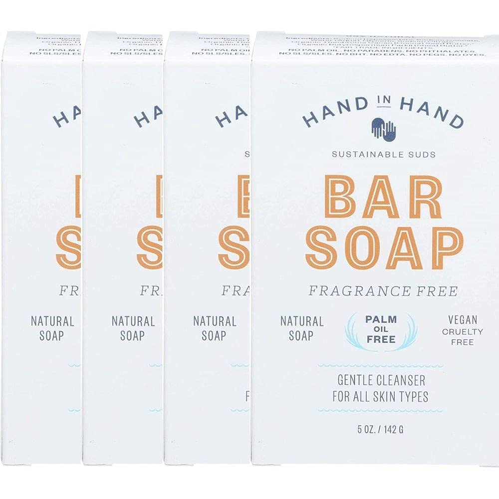 Moisturizing Bar Soap Soothing Clean, Made with Essential Oils, Cruelt