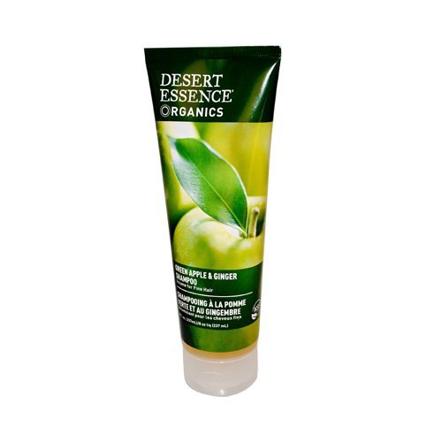 DESERT ESSENCE SHAMP,THICK,GRN APPLE&GIN (Pack of 4)