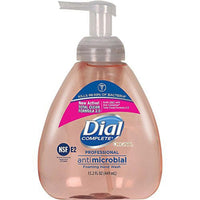 Dial Complete 1437345 Original Professional Healthcare Antimicrobial Foaming Hand Soap with Tabletop Pump, 15.2oz Bottle (Pack of 4)