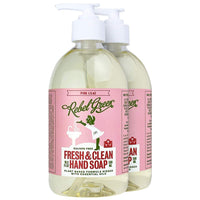 Rebel Green, Liquid Hand Soap Pink Lilac Scent, 16.9 Fl Oz 2 Packs