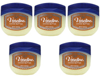 5 Pack Vaseline Cocoa Butter Petroleum Jelly 7.5 Ounce each