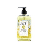 Capri Essentials Natural Hand Soap with Essential Oils – Lemon Verbena 4-Packs