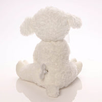 Baby GUND Lena Lamb Brahms' Lullaby Musical Stuffed Animal Plush, White, 10"