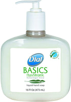 Dial Professional 06044 Basics Liquid Hand Soap, Rosemary & Mint 4-Packs