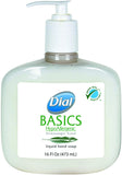 Dial Professional 06044 Basics Liquid Hand Soap, Rosemary & Mint 4-Packs