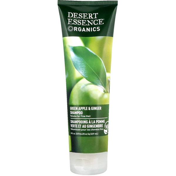 DESERT ESSENCE SHAMP,THICK,GRN APPLE&GIN, 8 FZ