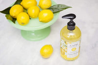 Capri Essentials Natural Hand Soap with Essential Oils – Lemon Verbena 4-Packs