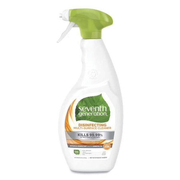 Seventh Generation Botanical Disinfecting Multi-Surface Cleaner, 26 oz Spray Bottle, Each