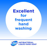 Dial Sensitive Skin Antibacterial Liquid Hand Soap, 1 Liter Refill 3-Packs