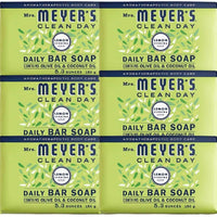 Bar Soap, Lemon Verbena Scent, Vegetable Based, Lather Rich and Creamy, No Artificial Colors, Use as Body Wash or Hand Soap, Long Lasting Fragrance, Cruelty Free, 5.3 OZ Per Bar, (6 Bars)