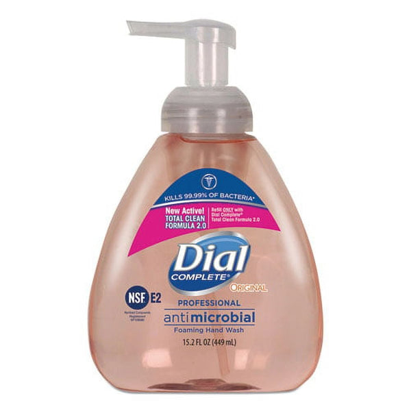 Antibacterial Foaming Hand Wash, Original, 15.2 Oz Pump, 4/carton