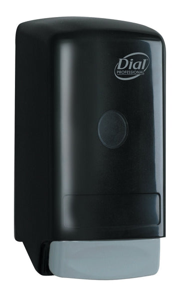 Dial - 724640 Model 28 Black Flex Dispenser for 800mL Liquid Soaps, 5.25" Width x 10.25" Height x 4" Depth 3-Packs