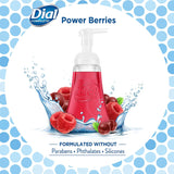 Dial 03016 Antibacterial Foaming Hand Wash, Power Berries, 7.5 oz Pump Bottle 2-Packs