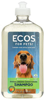 Natural Pet Shampoo, Peppermint Formula, Non Irritating, Leaves Fur Moisturized, Pack of 3, 17 Fl OZ Per Pack