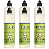 Effective Moisturizing Dishwashing Liquid Dish Soap for Powerwash, Tough on Stain but Gentle on Skin, Cruelty Free Formula, Lemon Verbena Scent, 16 FL OZ Bottle, 6 Bottles
