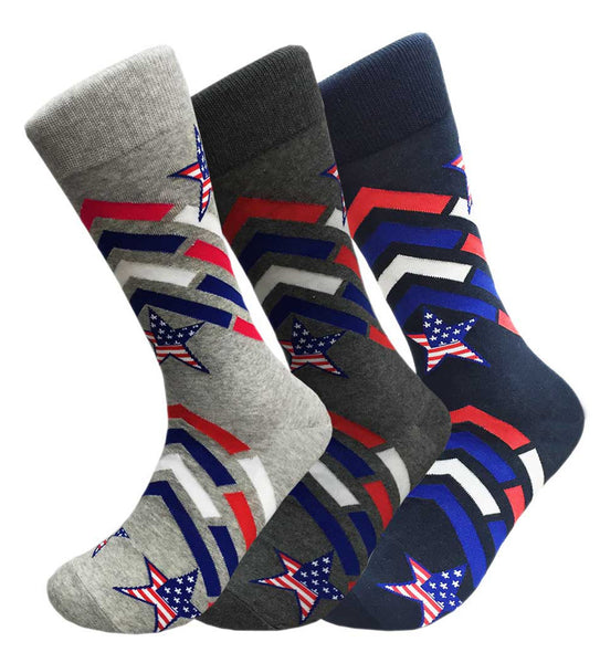 Women's 3 Pairs Truly Beautiful Comfortable Durable Soft Novelty Socks LNVT010-3P One Size(Assorted)