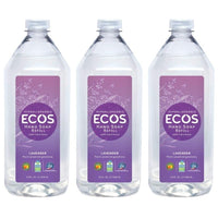 Earth Friendly Products Hand Soap Refill, Lavender, 32 Ounce 3-Packs