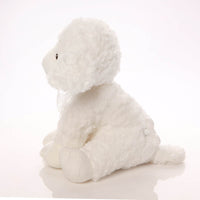 Baby GUND Lena Lamb Brahms' Lullaby Musical Stuffed Animal Plush, White, 10"