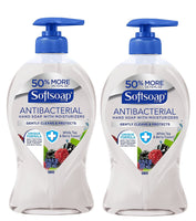 Softsoap Antibacterial Liquid Hand Soap, White Tea and Berry Fusion, 11.25 fl oz, 2 Pack