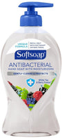 Softsoap White Tea & Berry Fusion Antibacterial Hand Soap Moisturizers, 11.25 oz (Pack of 4)