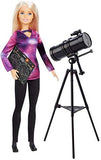 ??Barbie Astrophysicist Doll, Blonde with Telescope and Star Map, Inspired by National Geographic