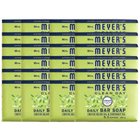 Bar Soap, Lemon Verbena Scent, Vegetable Based, Lather Rich and Creamy, No Artificial Colors, Use as Body Wash or Hand Soap, Long Lasting Fragrance, Cruelty Free, 5.3 OZ Per Bar, (24 Bars)