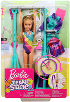 Barbie Team Stacie Doll Gymnastics Playset with Accessories