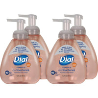 Dial Complete Professional Antimicrobial Hand Wash - Clean Scent - 15.20 oz - Pump Bottle Dispenser - Kill Germs - Hand - Pink - 4 / Carton | Bundle of 5 Cartons