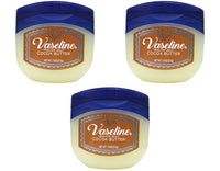 3 Pack Vaseline Cocoa Butter Petroleum Jelly 7.5 Ounce each