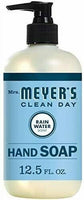 Mrs. Meyer's Clean Day Liquid Hand Soap, Rain Water Scent, 12.5 oz 2-Packs