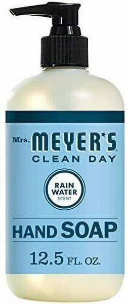Mrs. Meyer's Clean Day Liquid Hand Soap, Rain Water Scent, 12.5 oz 2-Packs