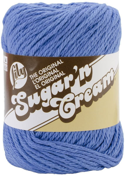 Sugarn Cream Yarn Bulk Buyolids Blueberry, Pack of 1