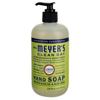 Mrs. Meyer's Clean Day Hand Soap Liquid, Lemon Verbena, 12.5 fl oz (6 pack)