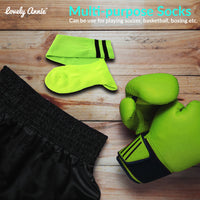 Lovely Annie 1 Pair Ultra Comfortable Girls Knee High Sports Socks Perfect as Activewear as Soccer, Football, and Other Sports XL003 S(Green)