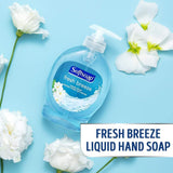 Effective Liquid Hand Soap- The Ideal Sensitive Skin Hand Soap| Dermatologist Tested Floral Fragrance Moisturizing Soap for Daily Hand Wash- Clinically Proven| Refillable Soap Bottle with Pump 7.5 Fl OZ Per Pack, Pack of 4