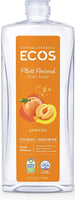 Earth Friendly Products ECOS Dishmate, Dishwashing Liquid, Natural Apricot, 25 oz, orange (97286)