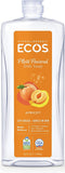 Earth Friendly Products ECOS Dishmate, Dishwashing Liquid, Natural Apricot, 25 oz, orange (97286)