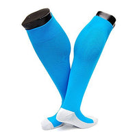 Lovely Annie Big Boy's 1 Pair Knee High Sports Socks Size L/XL XL0020-04(Sky Blue)