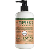 Mrs. Meyers Clean Day Hand Lotion, 1 Pack Plumbery, 1 Pack Oat Blosom, 12 OZ each