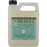 Mrs. Meyers Liquid Hand Soap Refill Liquid 33 Oz Basil Scent