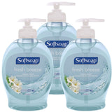 Effective Liquid Hand Soap- The Ideal Sensitive Skin Hand Soap| Dermatologist Tested Floral Fragrance Moisturizing Soap for Daily Hand Wash- Clinically Proven| Refillable Soap Bottle with Pump 7.5 Fl OZ Per Pack, Pack of 4