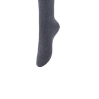 Lovely Annie Big Girl's Women's 3 Pairs Incredible Durable Super Soft Unique Over Knee High Thigh High Cotton Socks Size 6-9 A1022(Dark Grey)