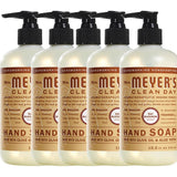 Moisturizing Liquid Hand Soap Soothing Clean, Made with Essential Oils, Cruelty Free Cleanser that Washes Away Dirt, Oat Blossom Scented, 12.5 FL OZ Bottle, 5 Bottles