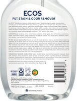 EARTH FRIENDLY Ecos, Odor Remover Pet, 22 Fl Oz