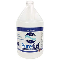 70% Ethanol Alcohol Gel Hand Sanitizer by Pure Gel 128oz Made in U.S.A. 6-Packs