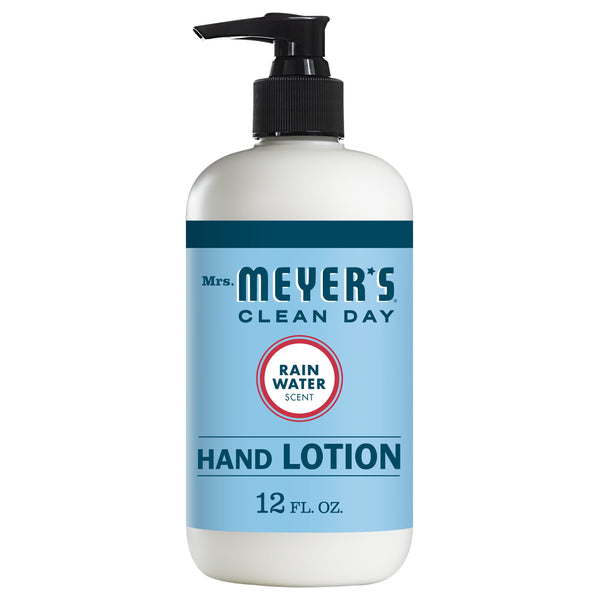 Mrs. Meyer's Clean Day Hand Lotion, Rain Water Scent, 12 Ounce Bottle