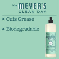 MRS. MEYER'S CLEAN DAY Dish Soap Mint, 16 Fl Oz