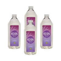 Earth Friendly Products Hand Soap Refill, Lavender, 32 Ounce 4-Packs